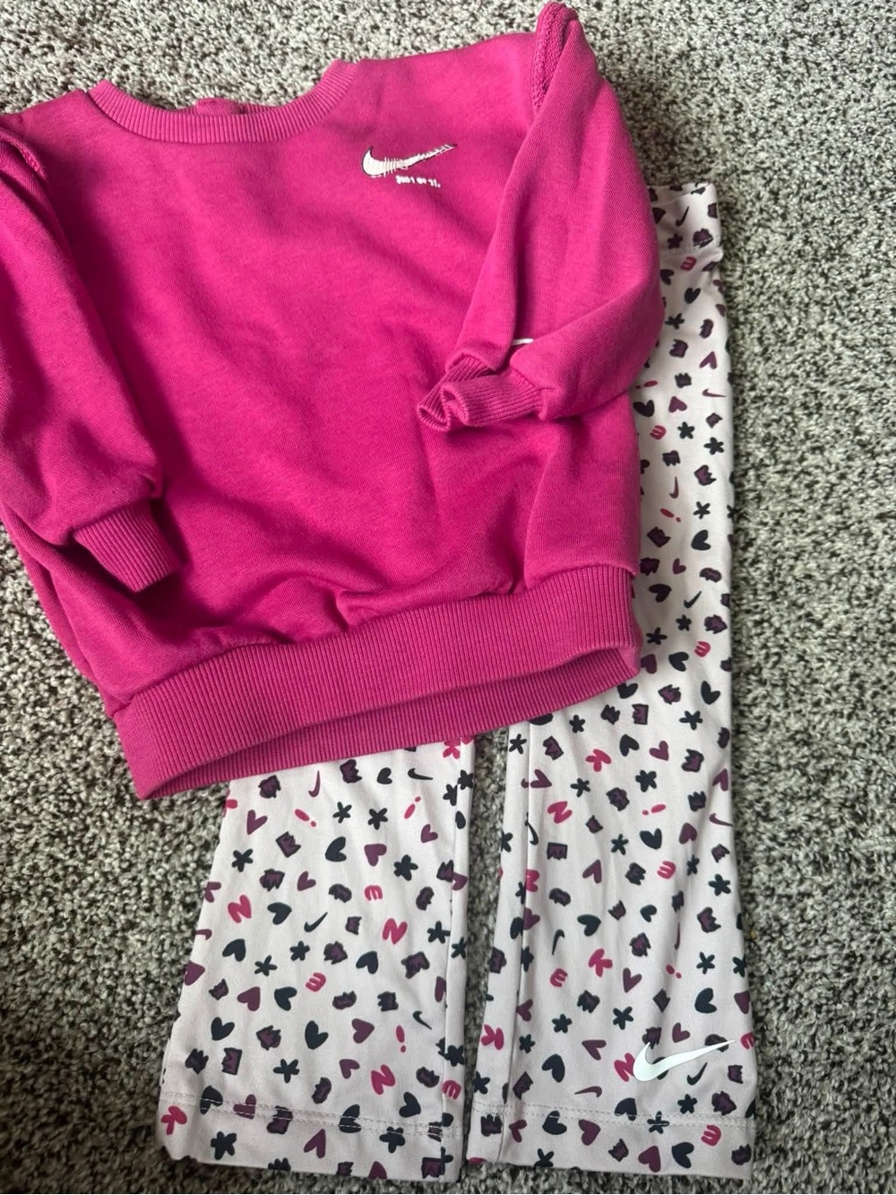 Nike size 18m